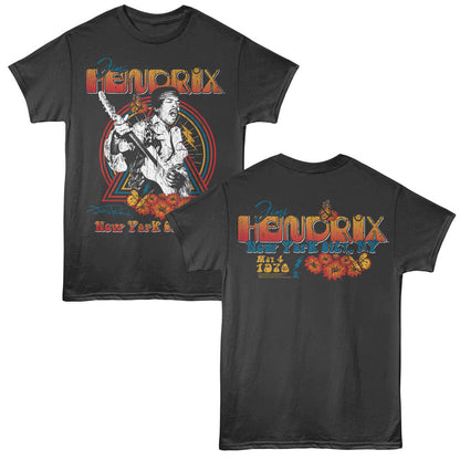 JIMI HENDRIX Eye-Catching T-Shirt, NEW YORK 1970