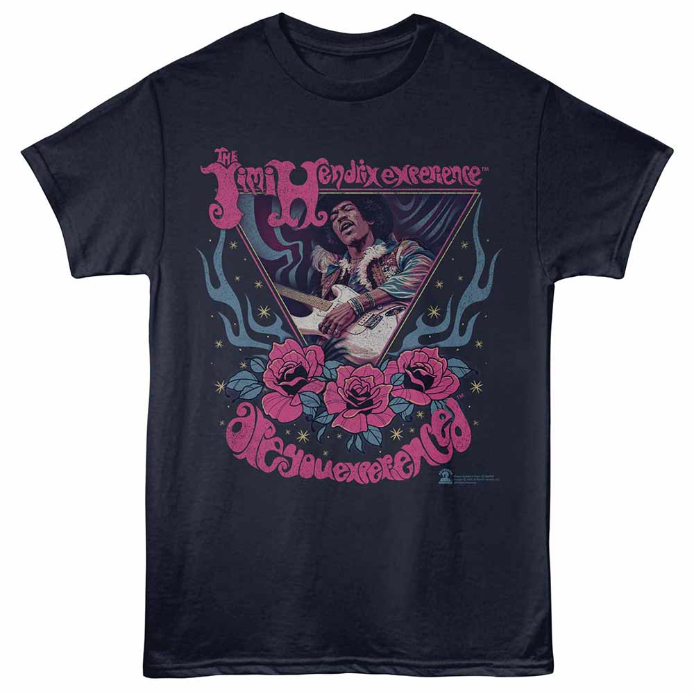 JIMI HENDRIX Eye-Catching T-Shirt, EXPERIENCED