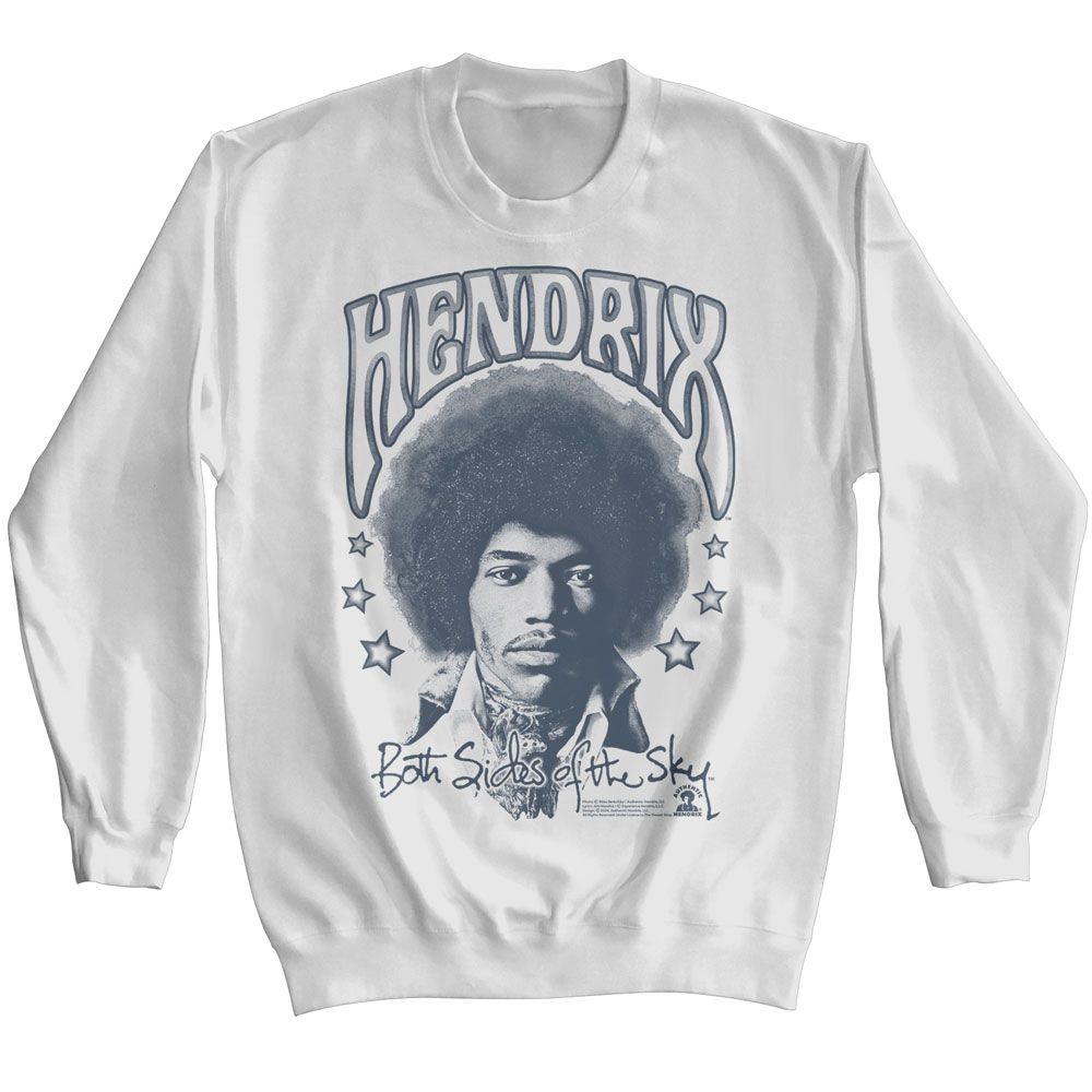 JIMI HENDRIX Eye-Catching Sweatshirt, Both Sides