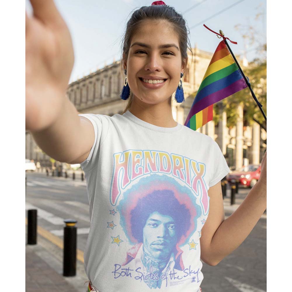 JIMI HENDRIX Eye-Catching T-Shirt, Both Sides