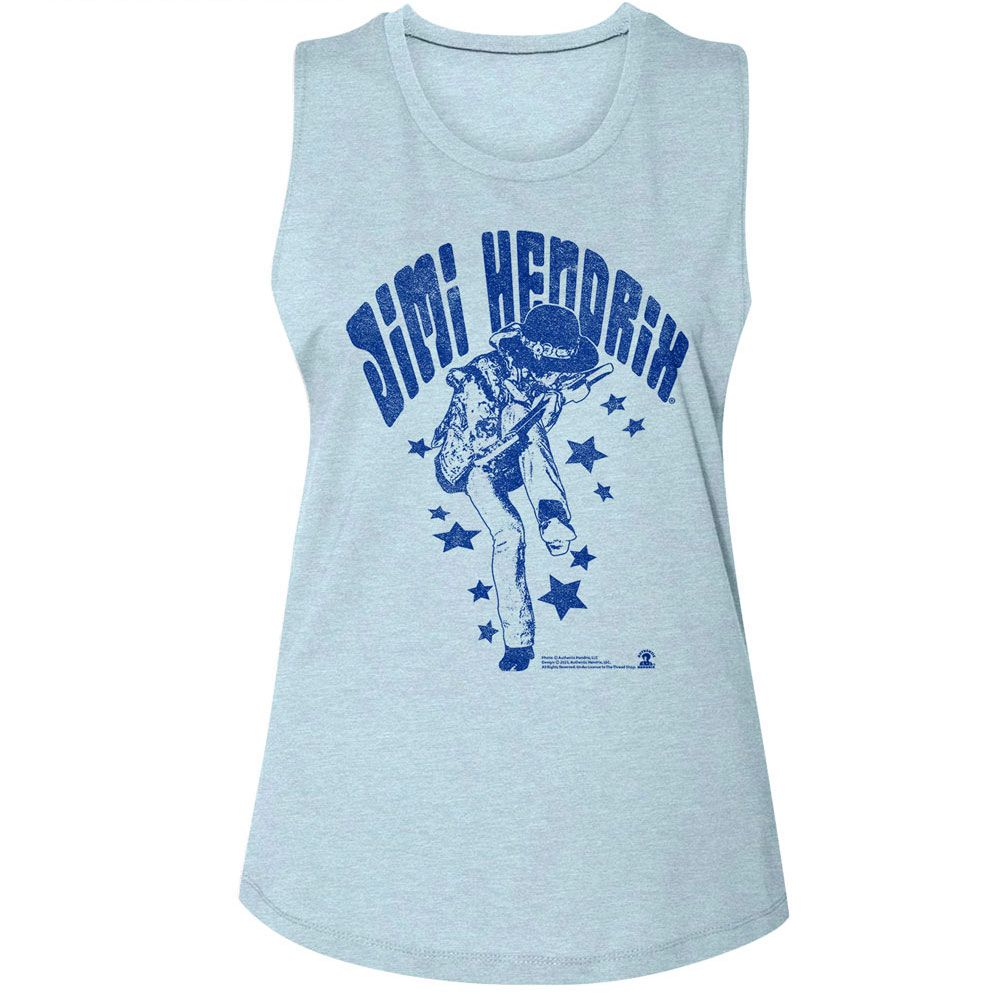 JIMI HENDRIX Tank, Name And Stars