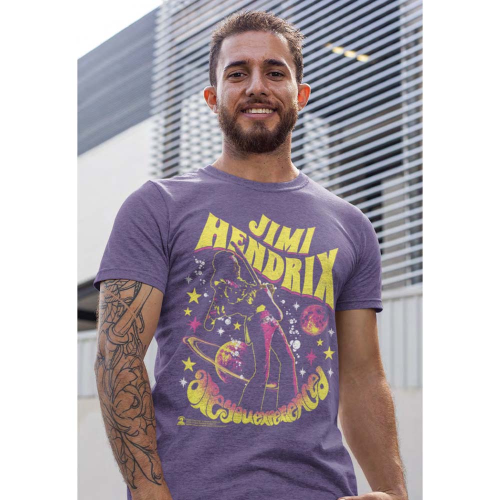 JIMI HENDRIX Eye-Catching T-Shirt, Space Concert