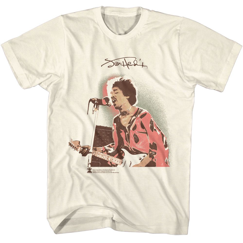 JIMI HENDRIX Eye-Catching T-Shirt, Spot Light