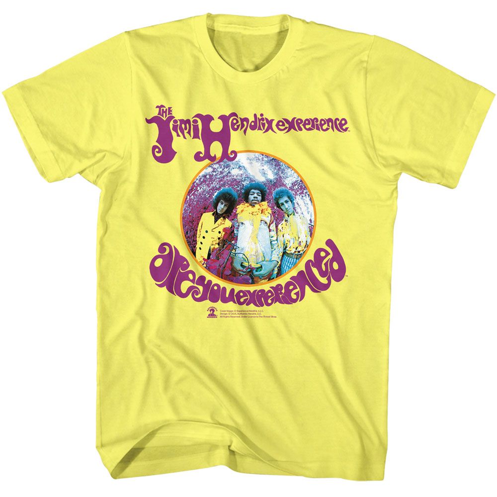 JIMI HENDRIX Eye-Catching T-Shirt, Are You Experienced?