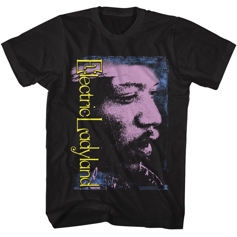 JIMI HENDRIX Eye-Catching T-Shirt, Electric Ladyland