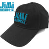 JIMI HENDRIX Baseball Cap, Blue Stencil Logo