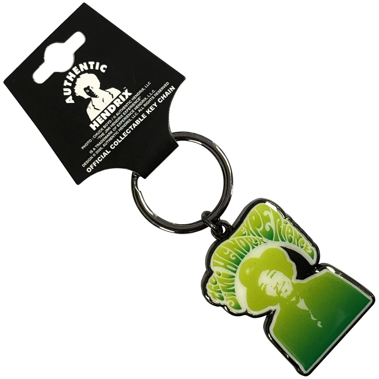 JIMI HENDRIX Keychain, Swirl