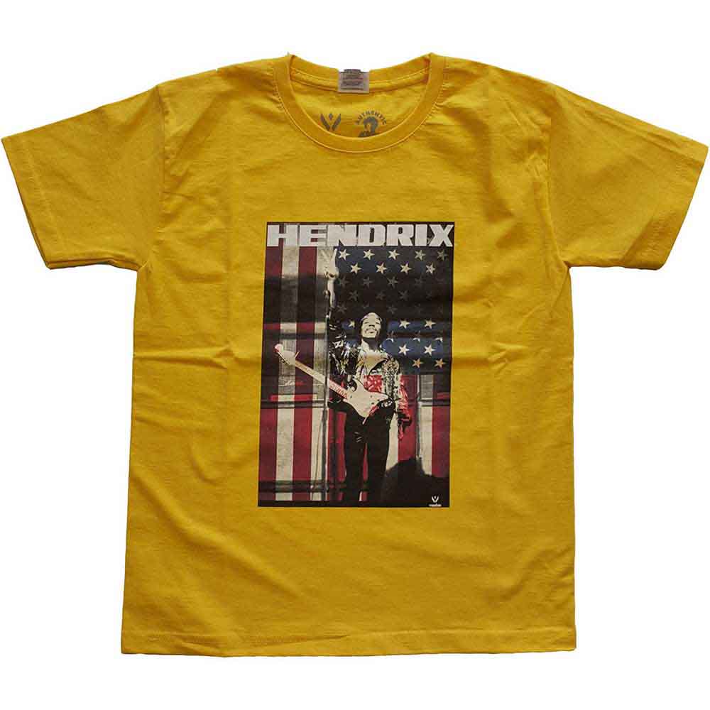 JIMI HENDRIX Attractive Kids T-shirt, Peace Flag