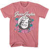 JANIS JOPLIN Eye-Catching T-Shirt, Roses