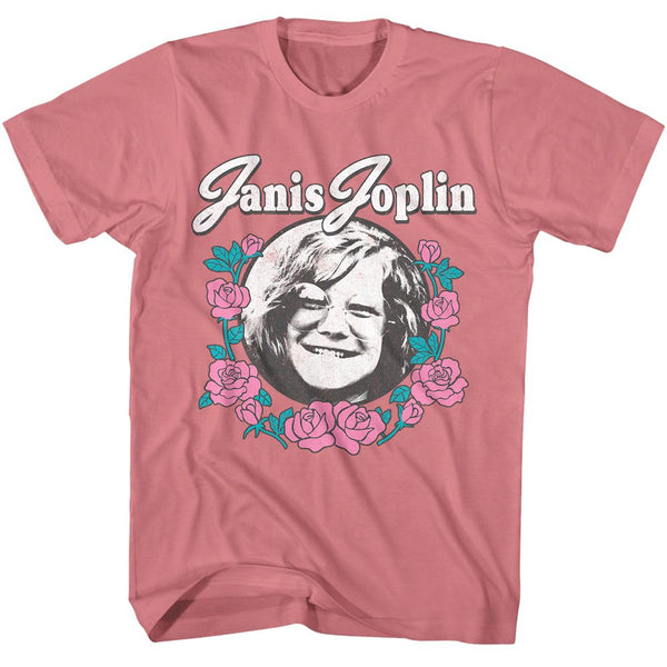 JANIS JOPLIN Eye-Catching T-Shirt, Roses