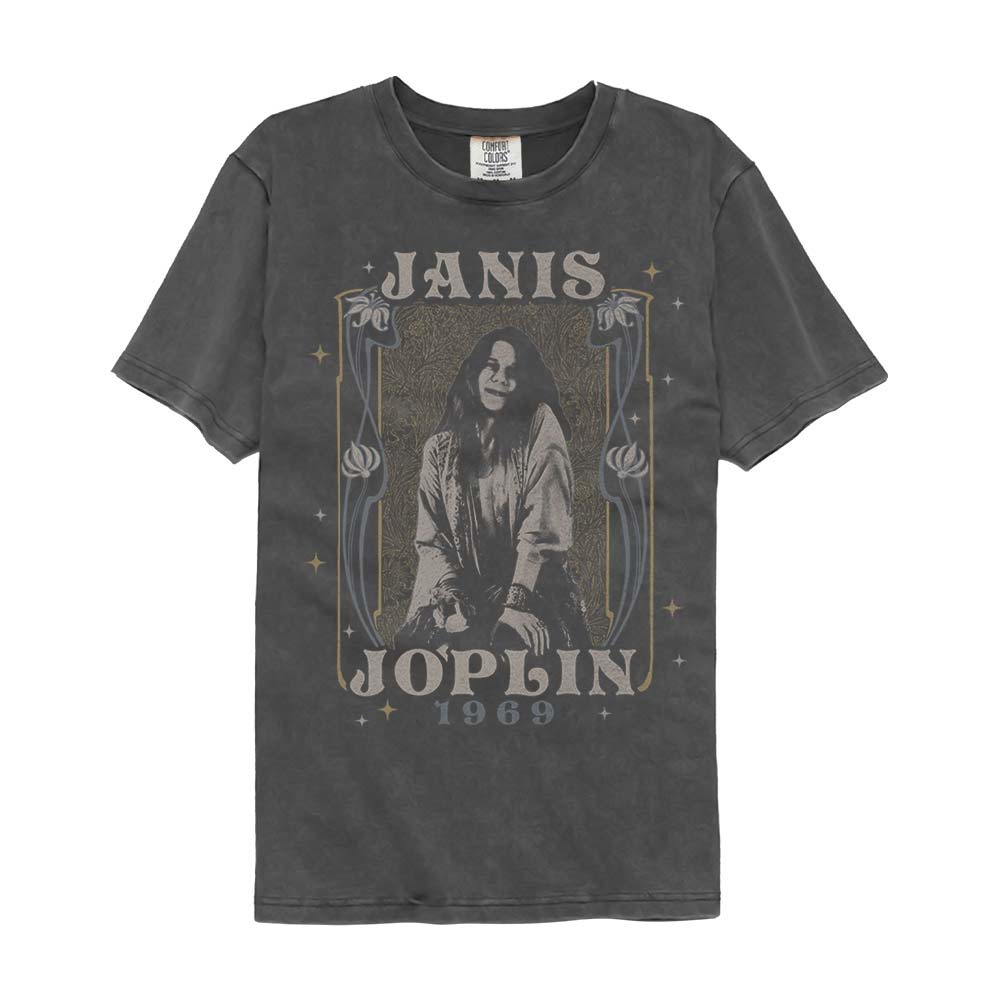 JANIS JOPLIN Garment Dye T-Shirt, 1969