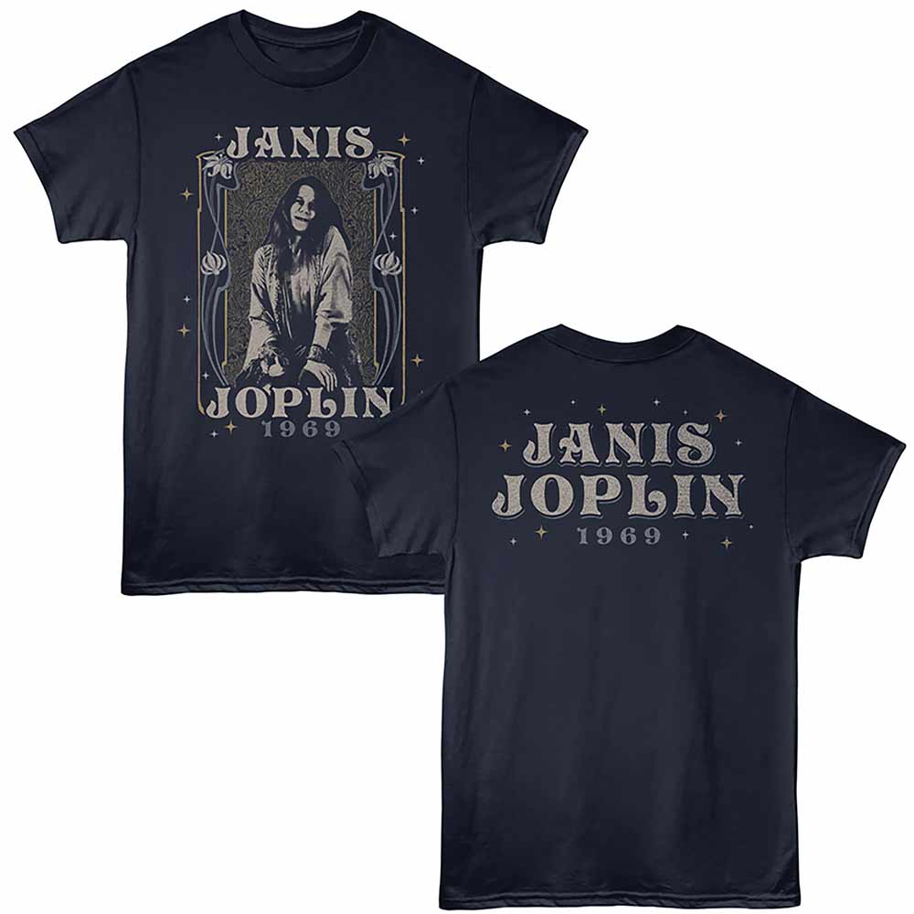 JANIS JOPLIN Eye-Catching T-Shirt, NOUVEAU FRAME 1969