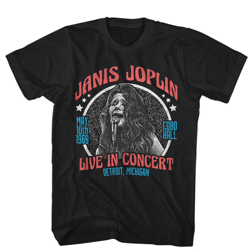 JANIS JOPLIN Eye-Catching T-Shirt, Americana