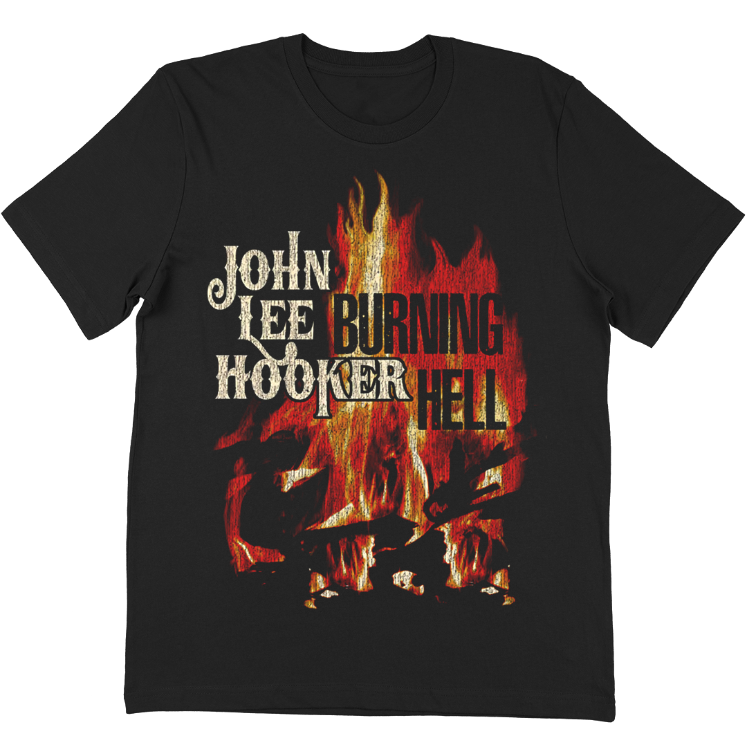 John Lee Hooker Burning Hell T-Shirt