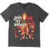 John Lee Hooker Burning Hell T-Shirt In Charcoal Grey