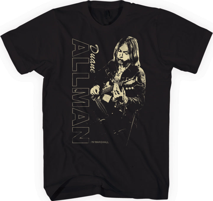 DUANE ALLMAN T-Shirt, Guitar Player