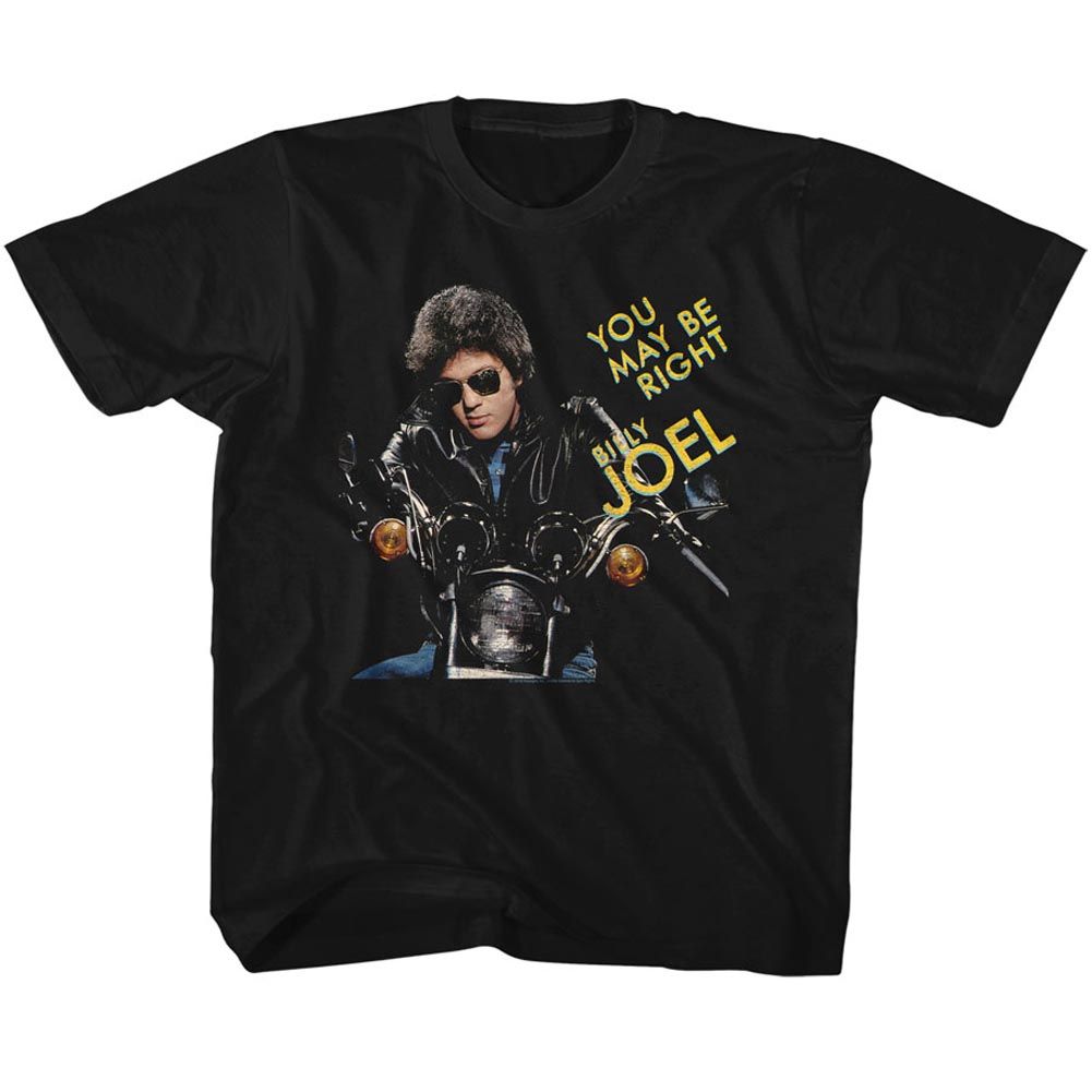 BILLY JOEL Eye-Catching T-Shirt, YOU MAY BE RIGHT