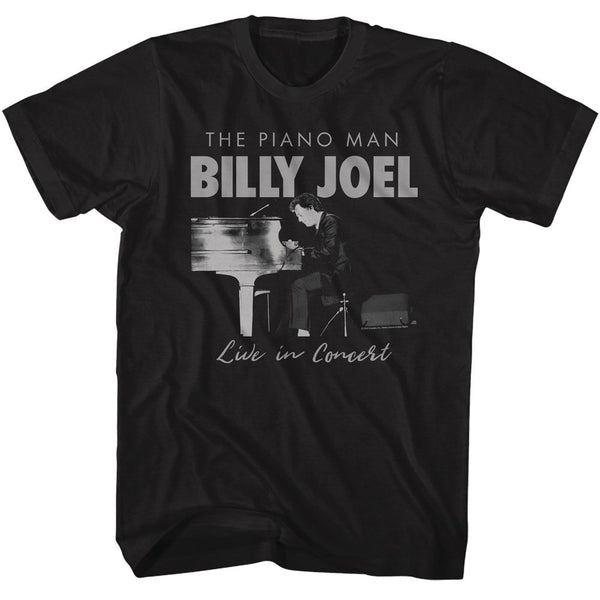 BILLY JOEL Eye-Catching T-Shirt, Live in Concert