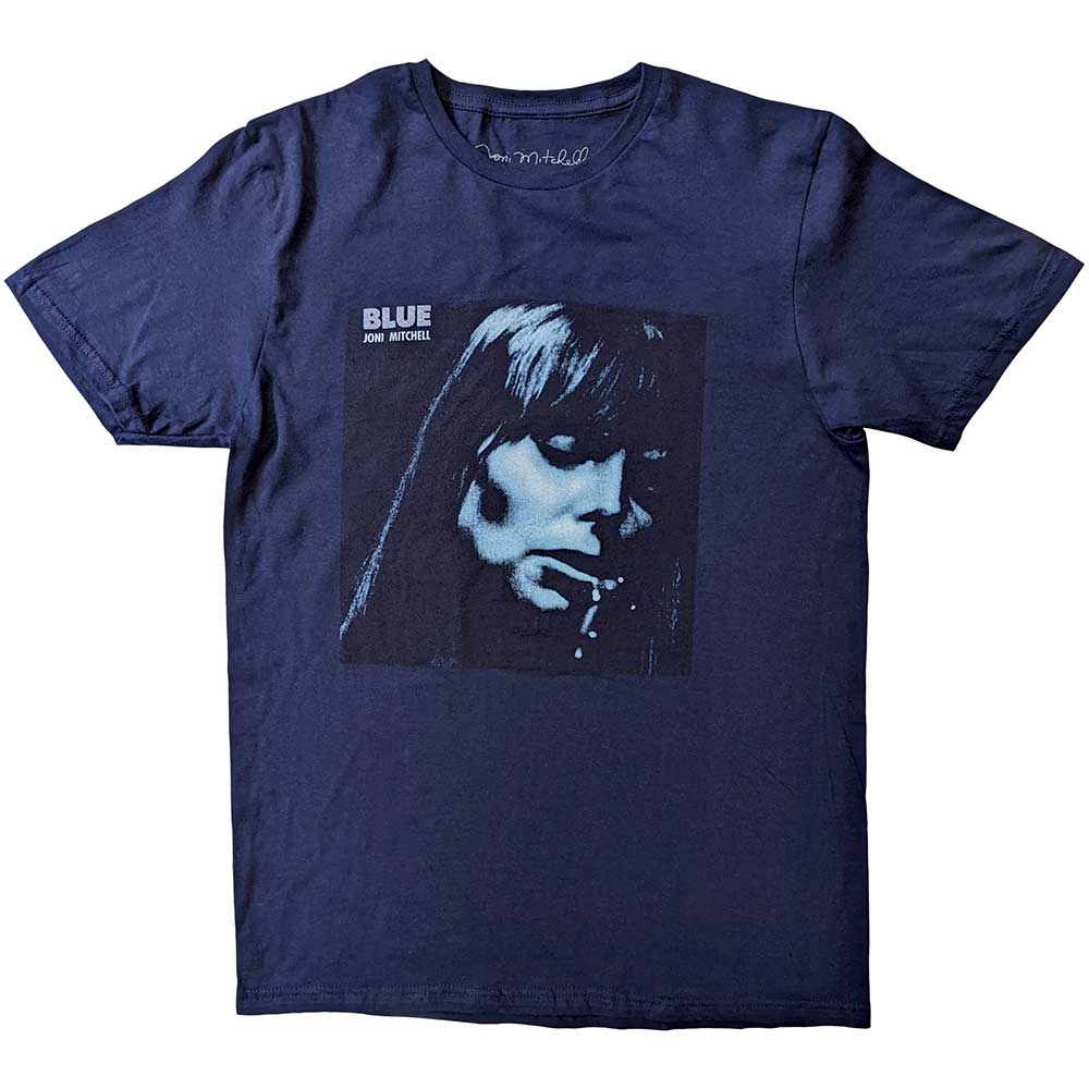 JONI MITCHELL Attractive T-Shirt, Blue