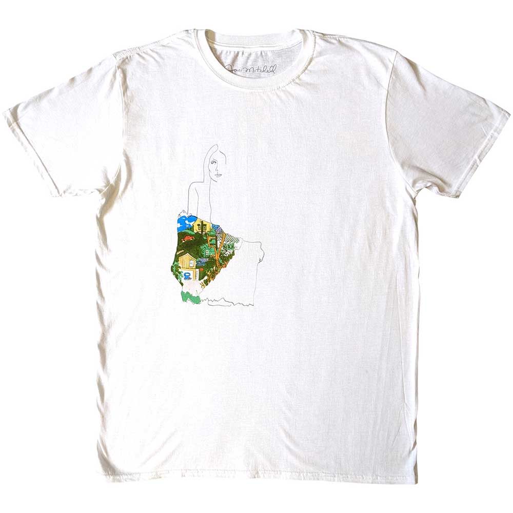 JONI MITCHELL Attractive T-Shirt, Ladies Album