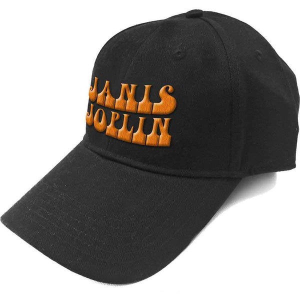 JANIS JOPLIN Baseball Cap, Orange Logo