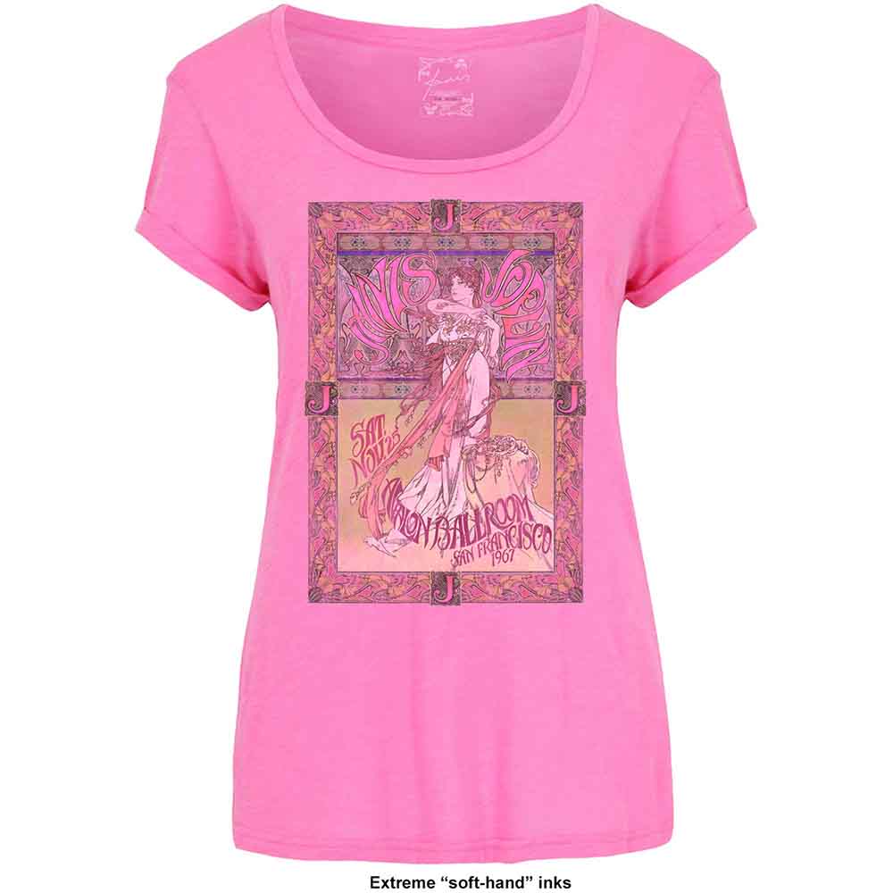 JANIS JOPLIN Attractive T-Shirt, Avalon Ballroom &