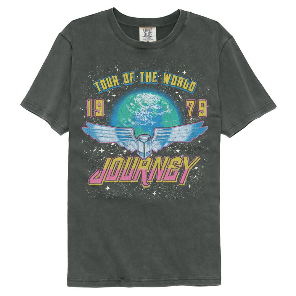 JOURNEY Garment Dye T-Shirt, Tour of The World