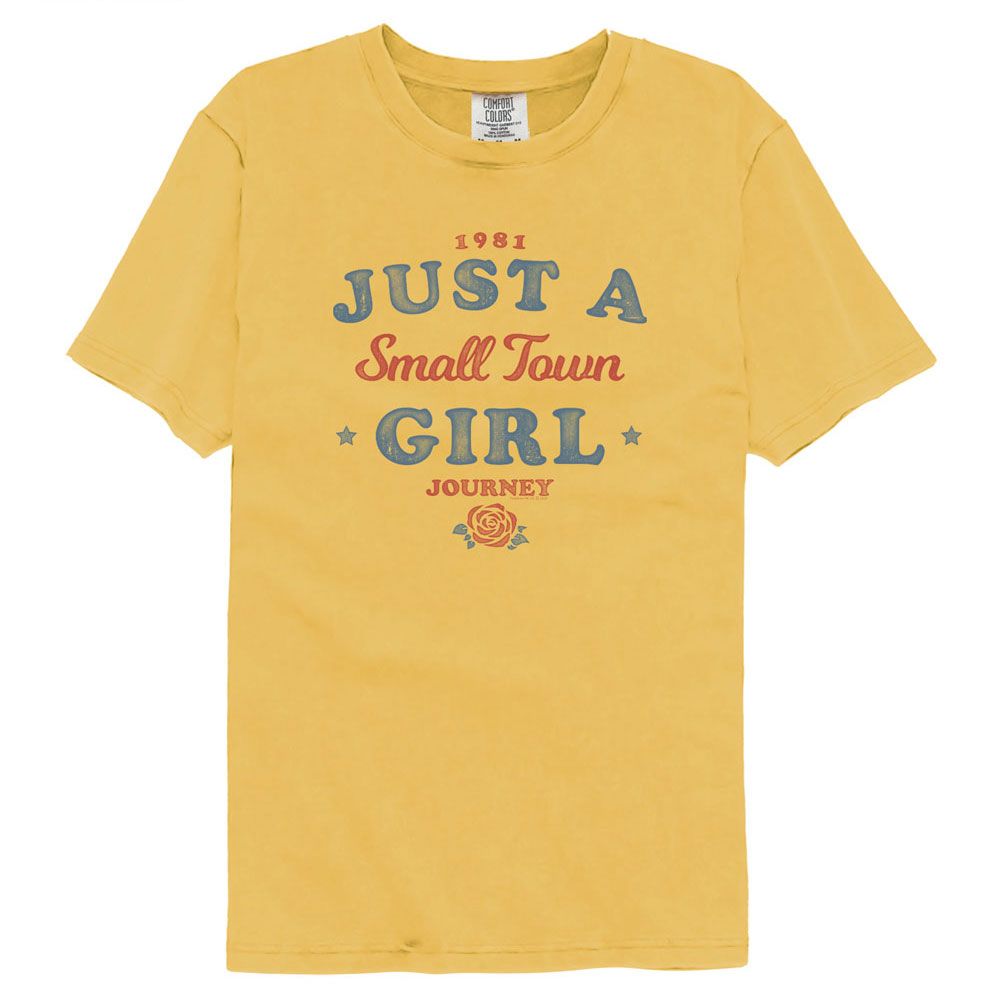 JOURNEY Garment Dye T-Shirt, Small Town Girl