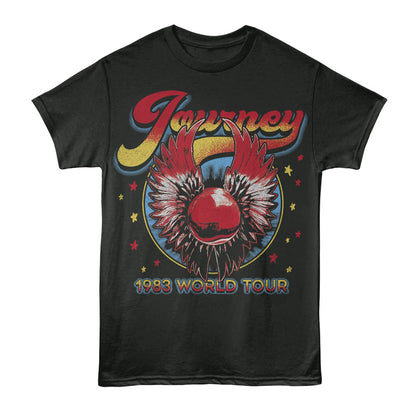 JOURNEY Eye-Catching T-Shirt, 1983 WORLD TOUR