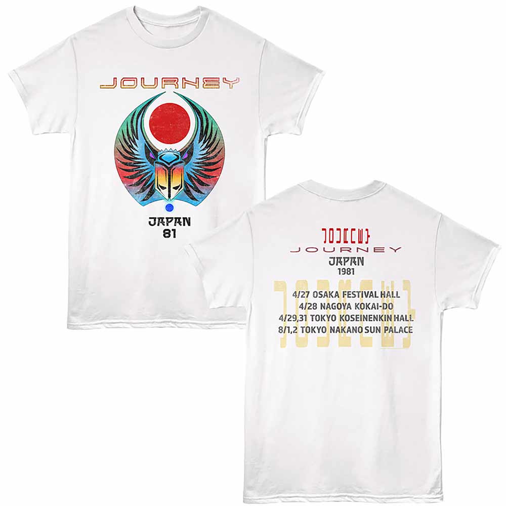 JOURNEY Eye-Catching T-Shirt, JAPAN 1981