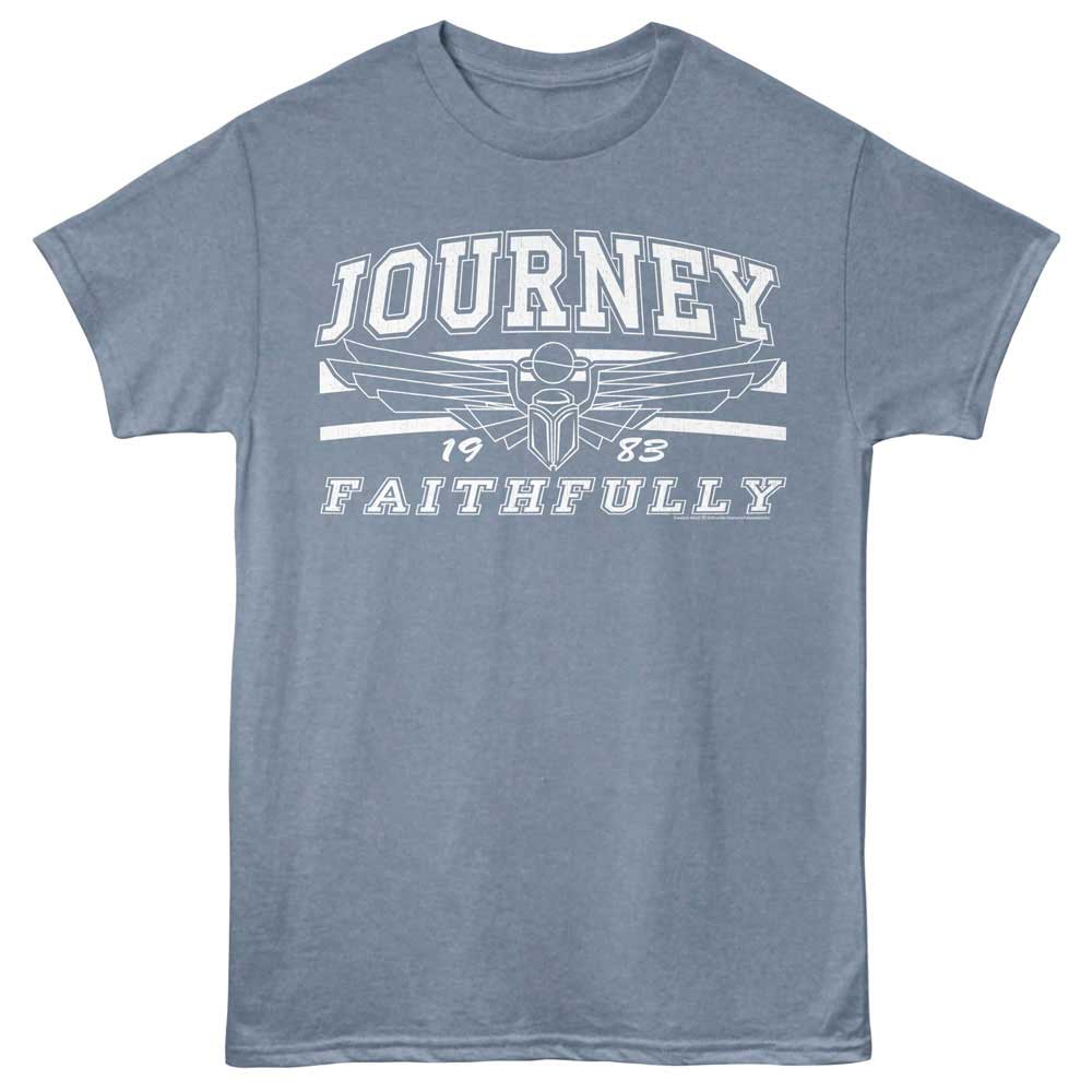 Blue t-shirt with &