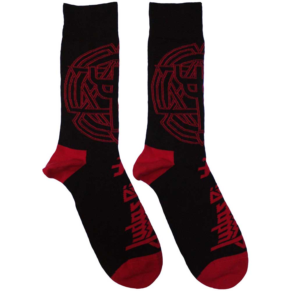 JUDAS PRIEST Unisex Ankle Socks, Trident Emblem