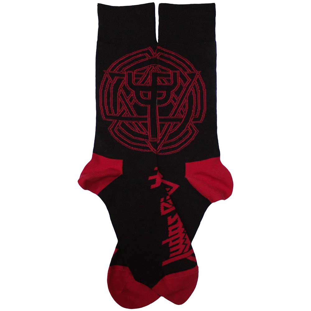 JUDAS PRIEST Unisex Ankle Socks, Trident Emblem