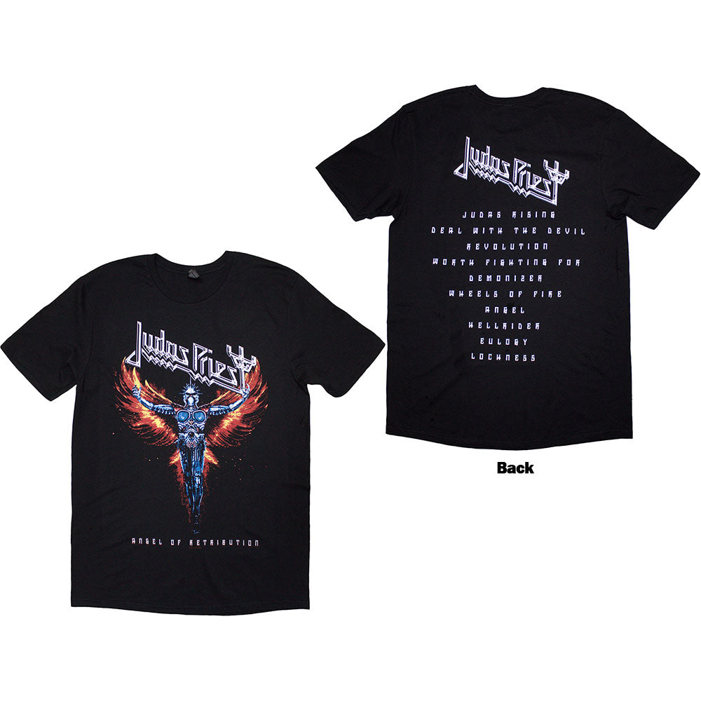 JUDAS PRIEST Attractive T-Shirt, Angel Of Retribution Tracklist