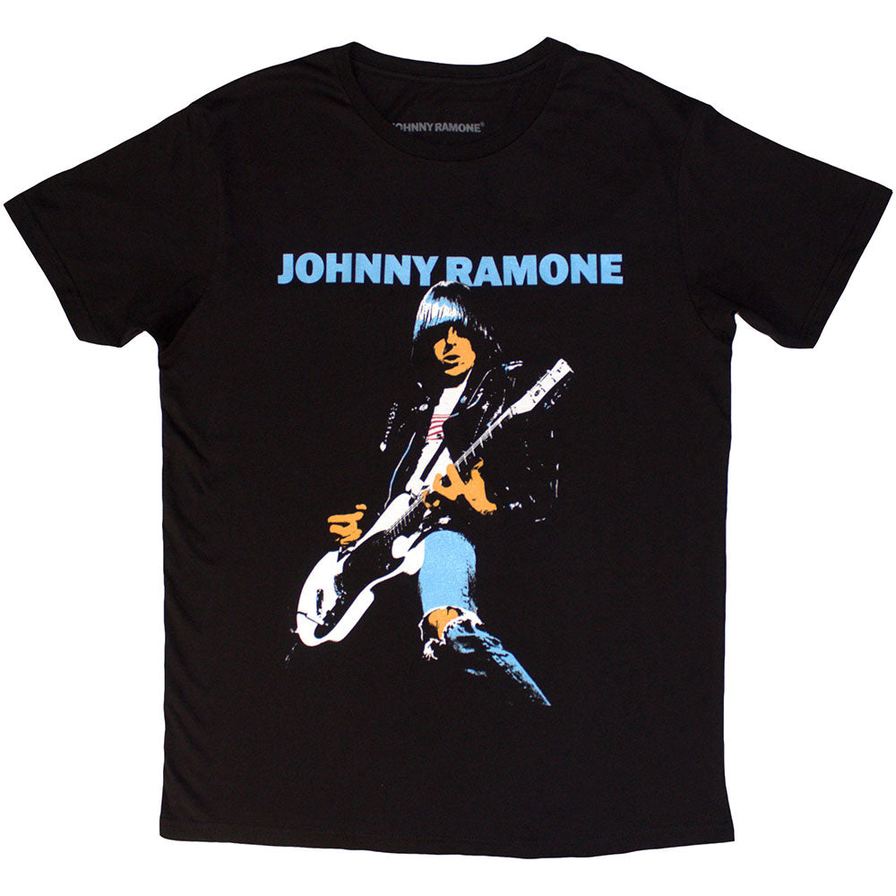 JOHNNY RAMONE Attractive T-Shirt, Ripped Denim