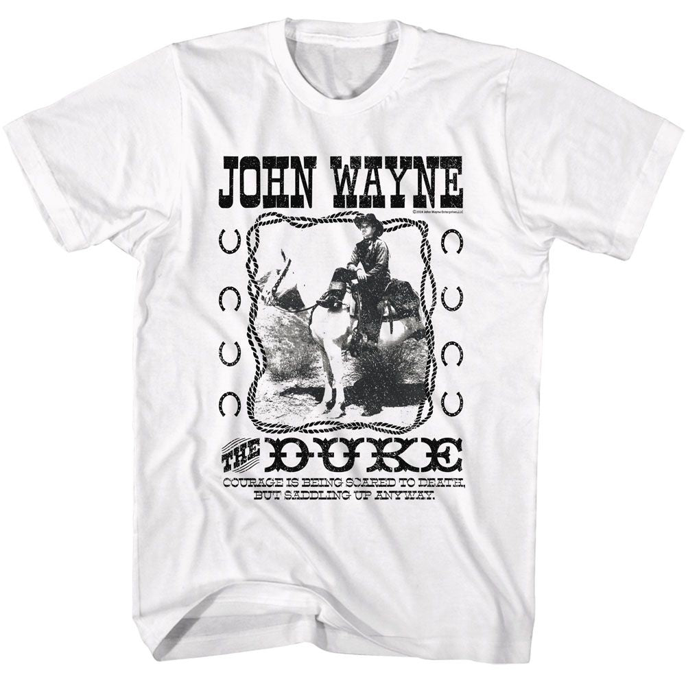 JOHN WAYNE Glorious T-Shirt, SADDLE UP ANYWAY