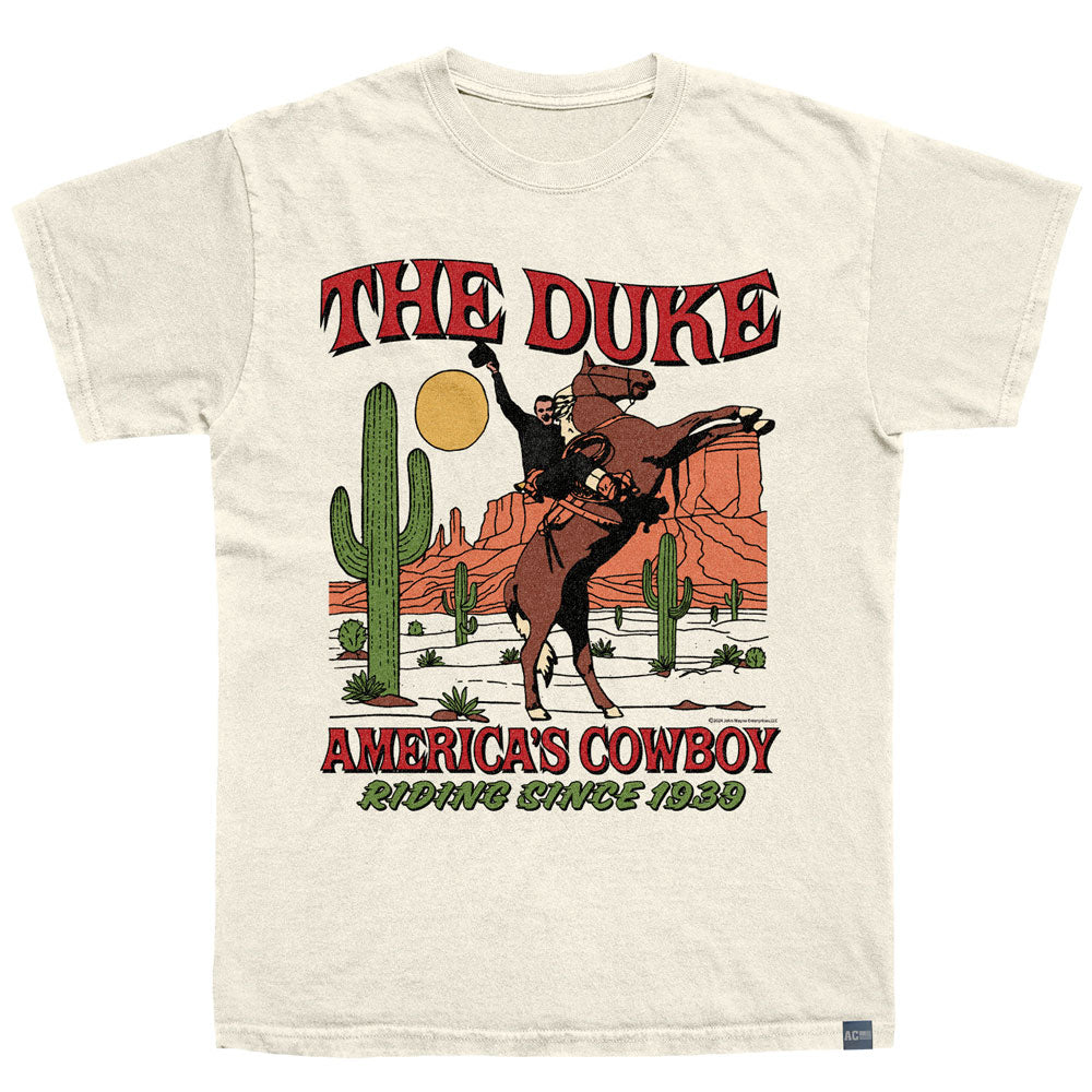 JOHN WAYNE Made in USA T-Shirt, AMERICAS COWBOY