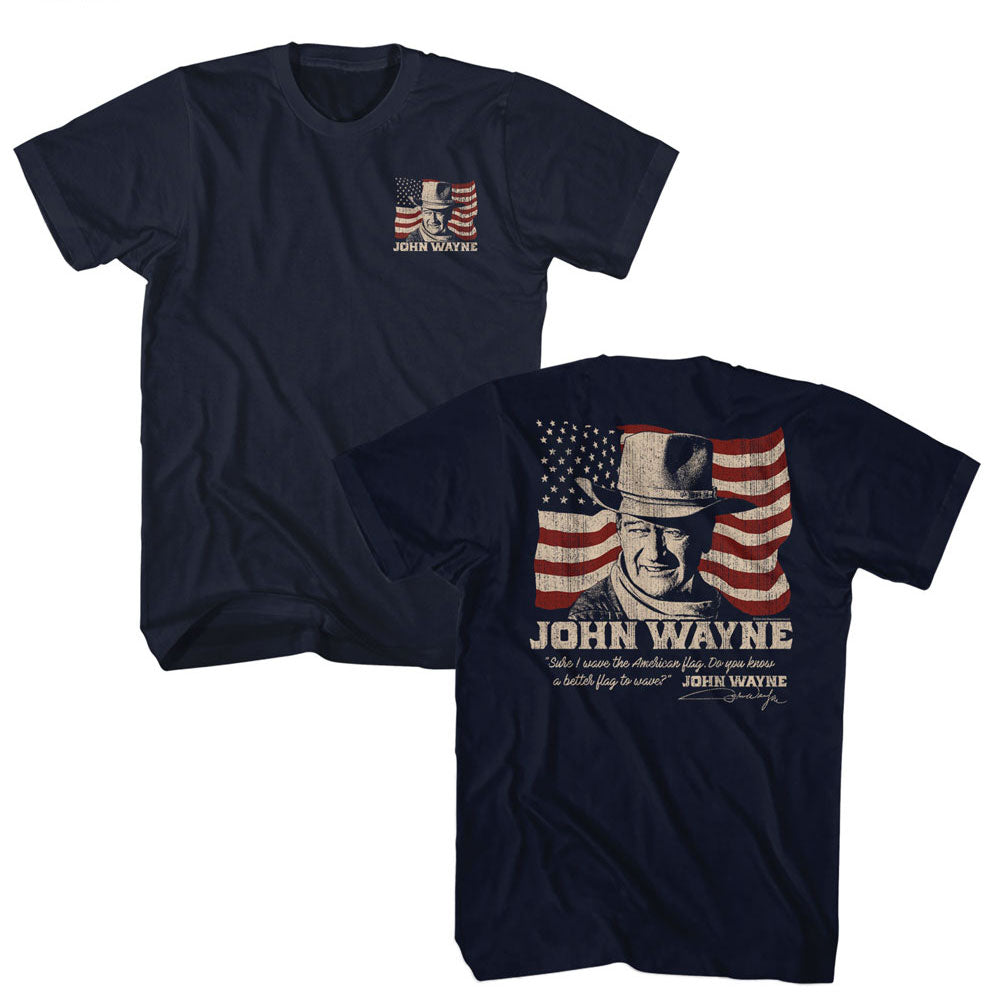 JOHN WAYNE Glorious T-Shirt, US FLAG