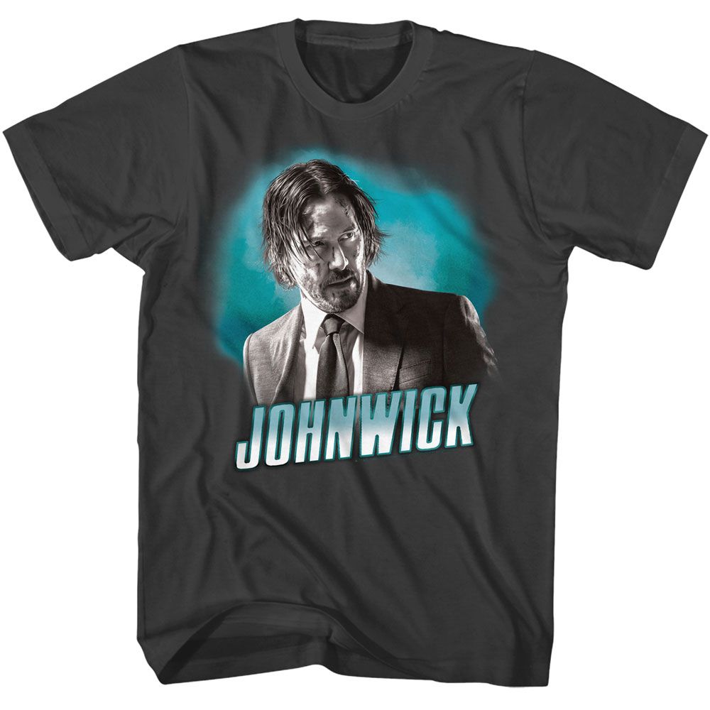 JOHN WICK Eye-Catching T-Shirt, CLOUDY