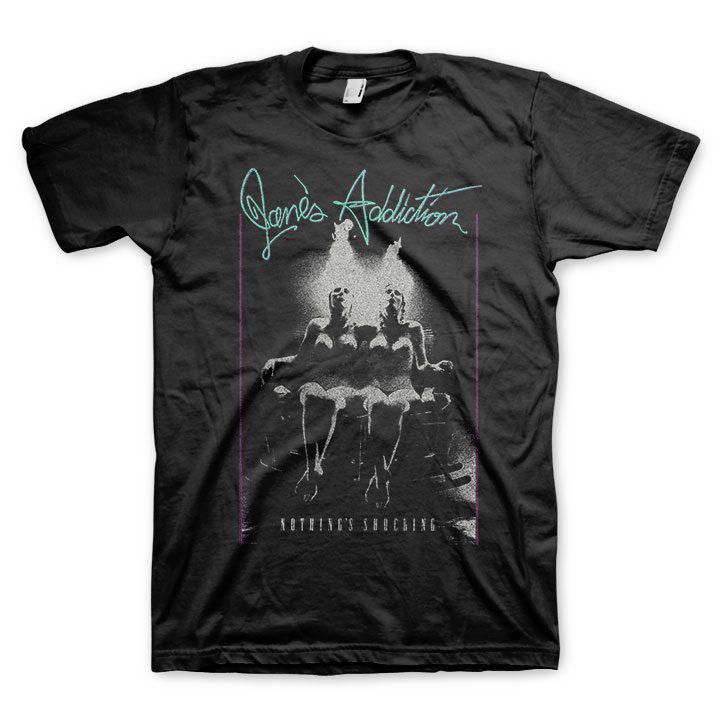 Black t-shirt with &