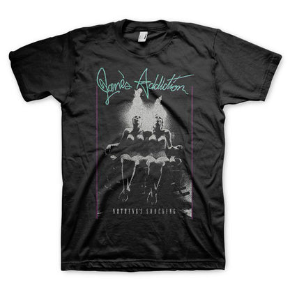 Black t-shirt with &