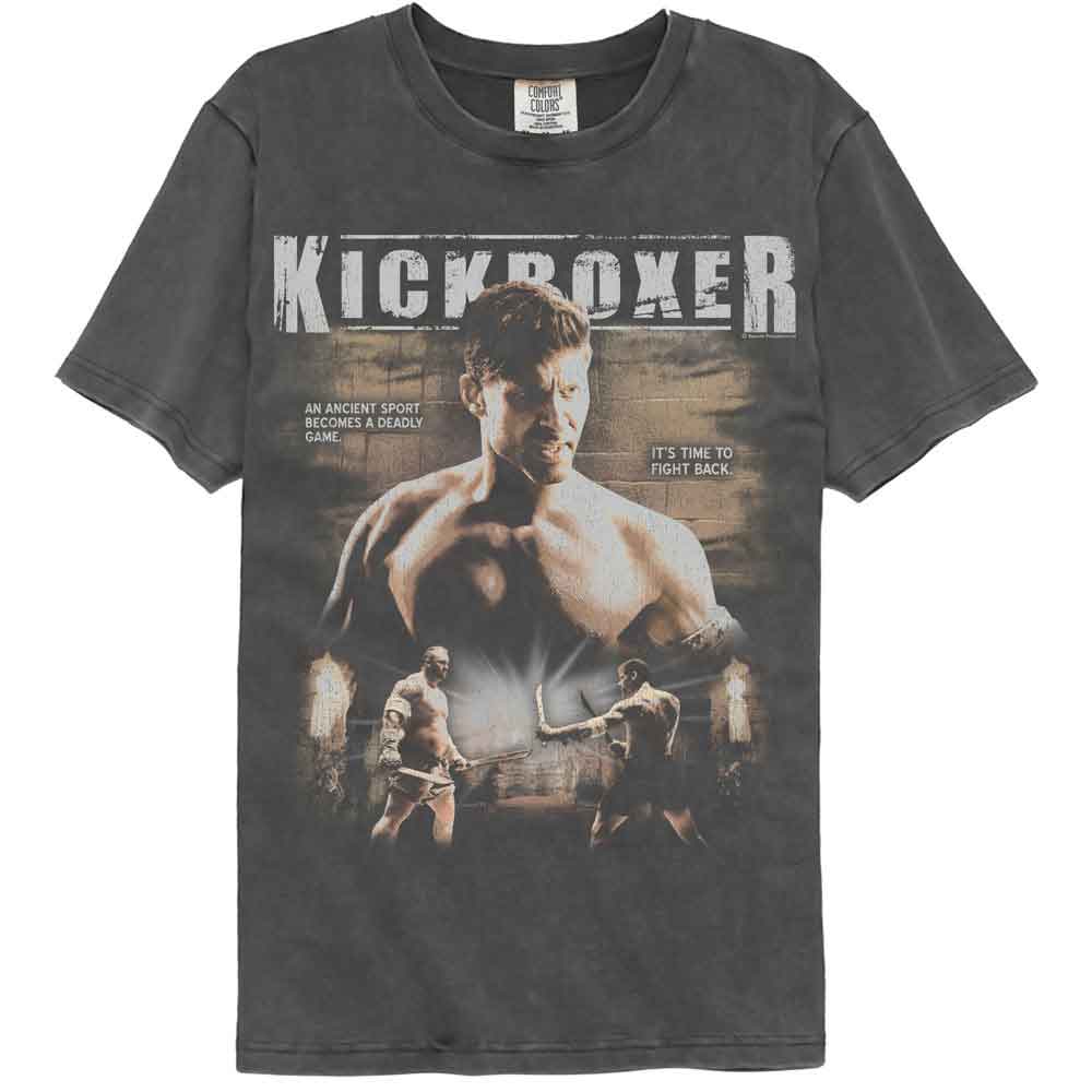 KICKBOXER Garment Dye T-Shirt, FIGHT SCENE