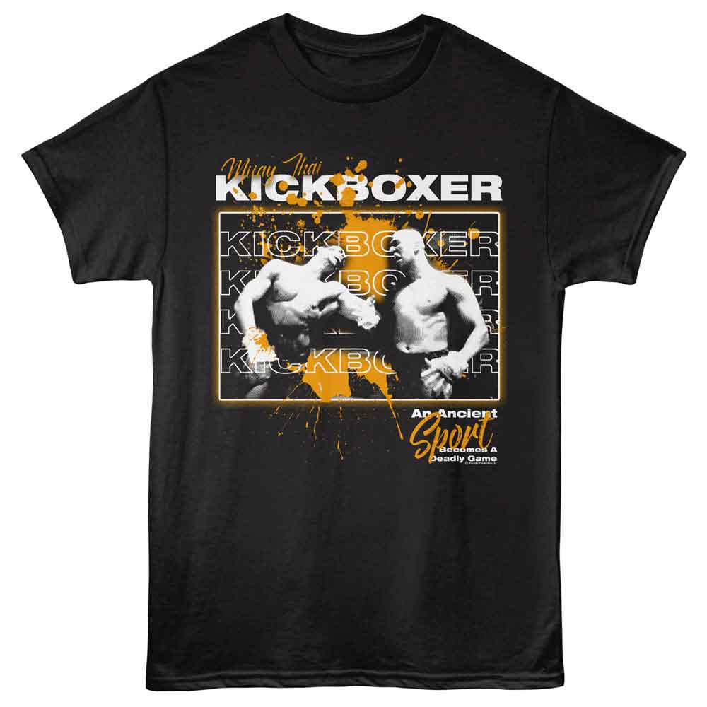 KICKBOXER Eye-Catching T-Shirt, SPLATTER