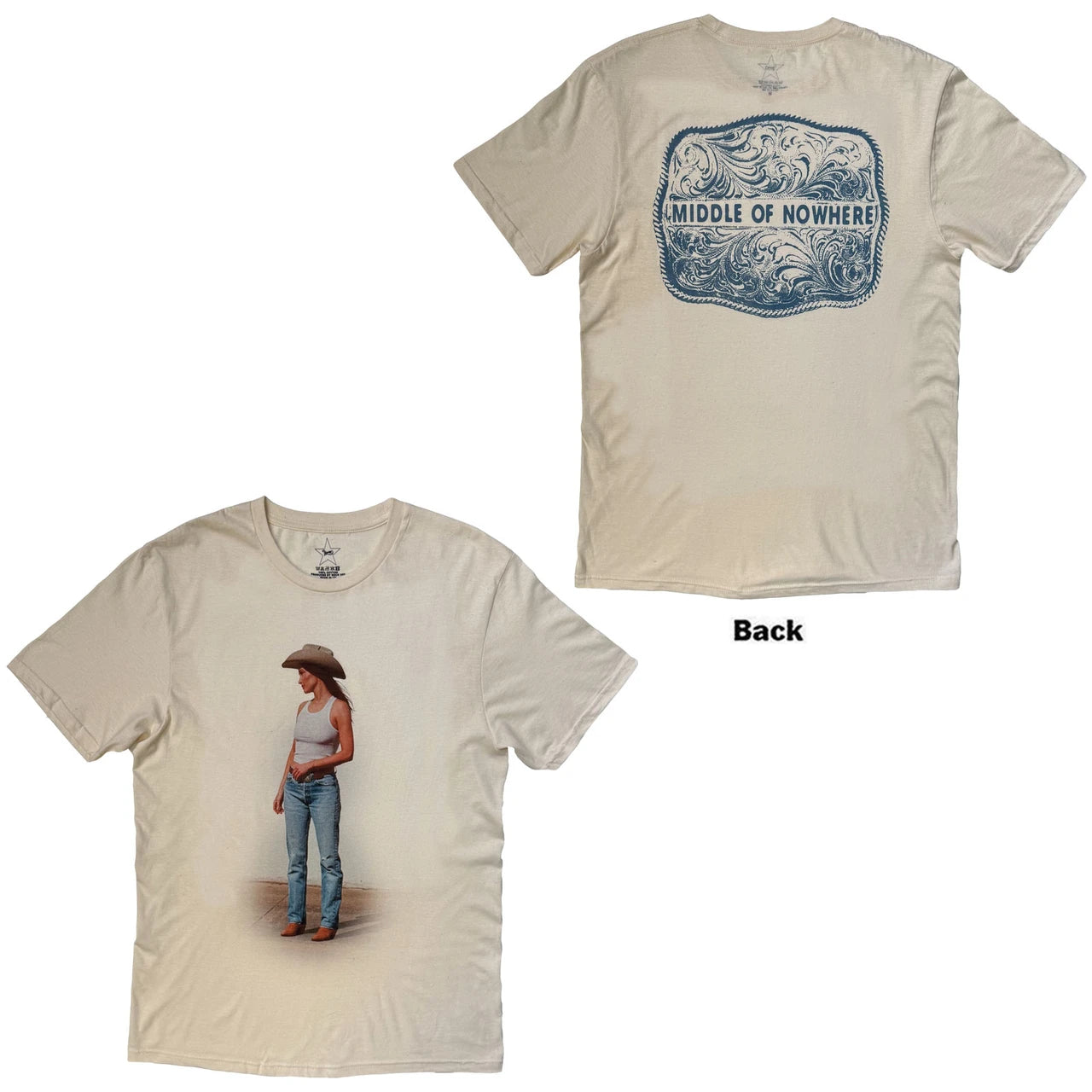 KACEY MUSGRAVES Attractive T-shirt, Middle Of Nowhere