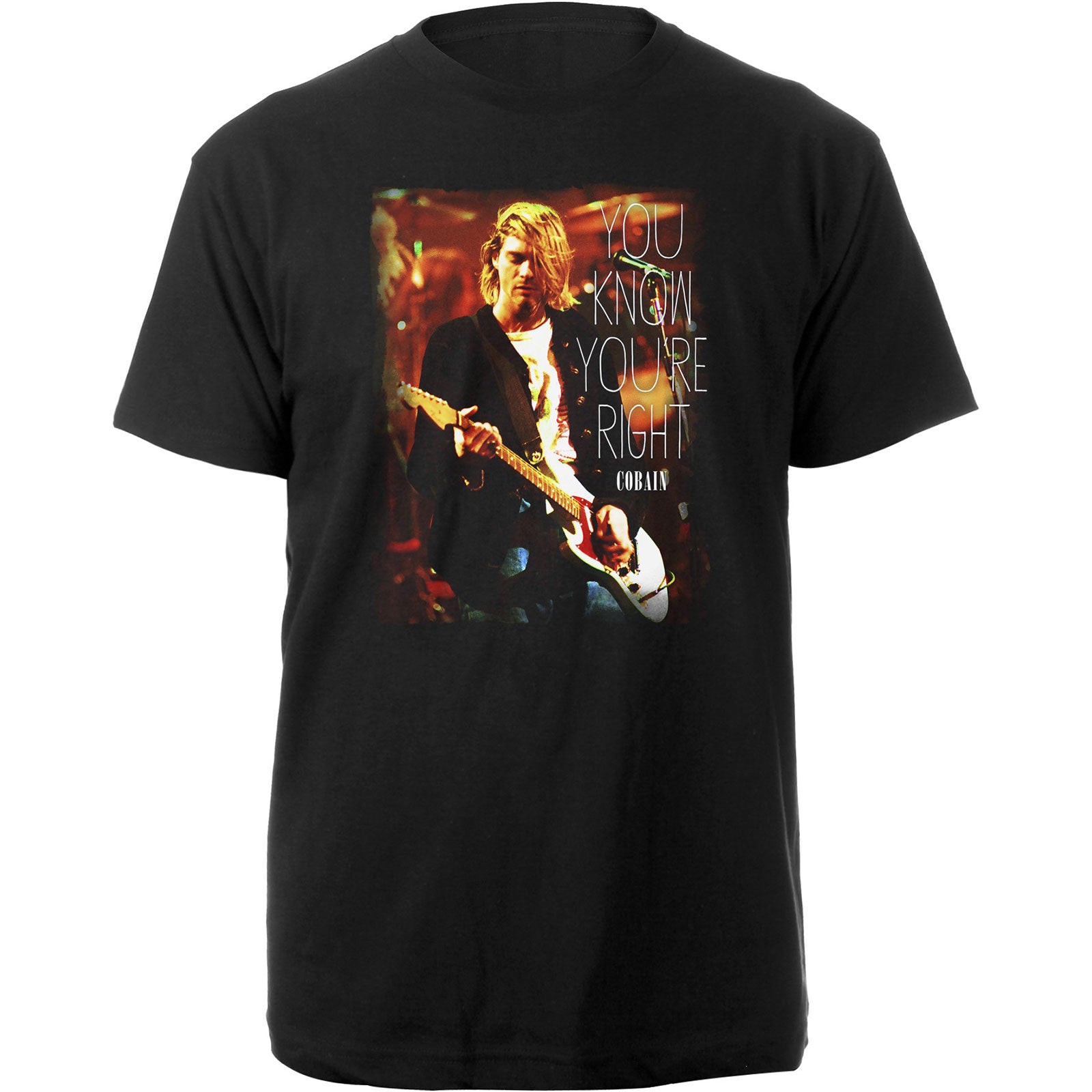 KURT COBAIN Attractive T-Shirt, You Know You&