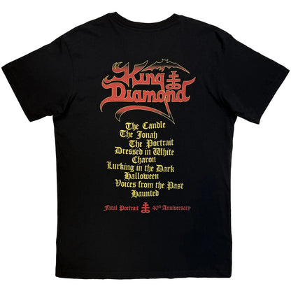 KING DIAMOND Attractive T-Shirt, Fatal Portrait