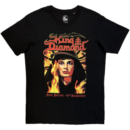 KING DIAMOND Attractive T-Shirt, Fatal Portrait