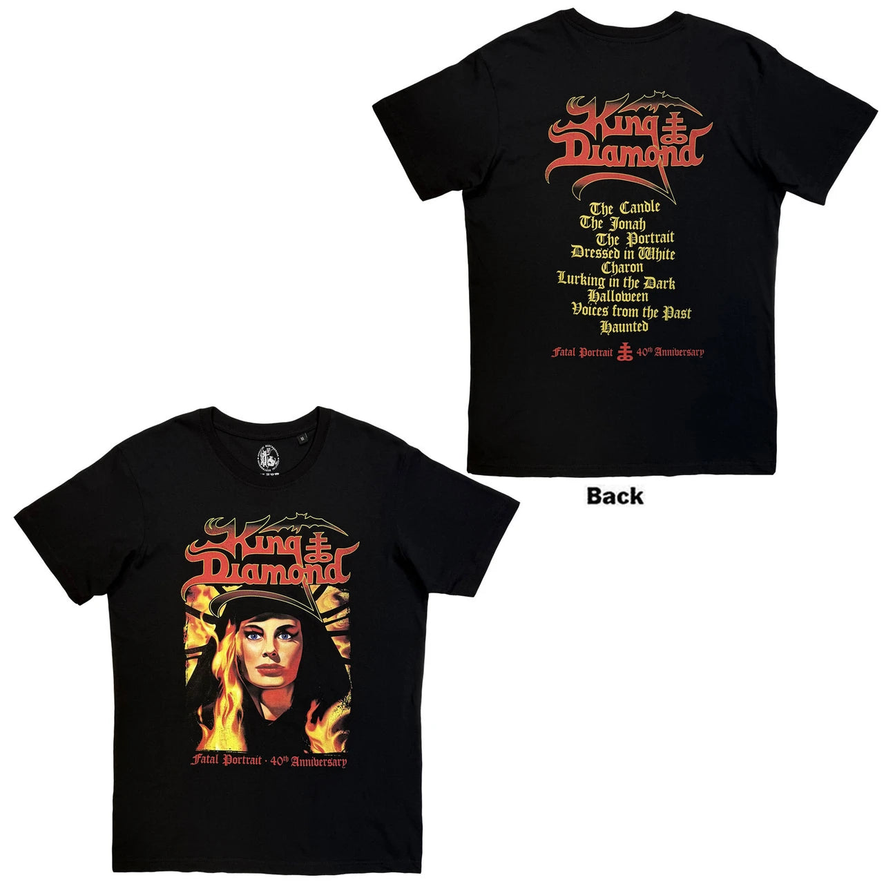 KING DIAMOND Attractive T-Shirt, Fatal Portrait