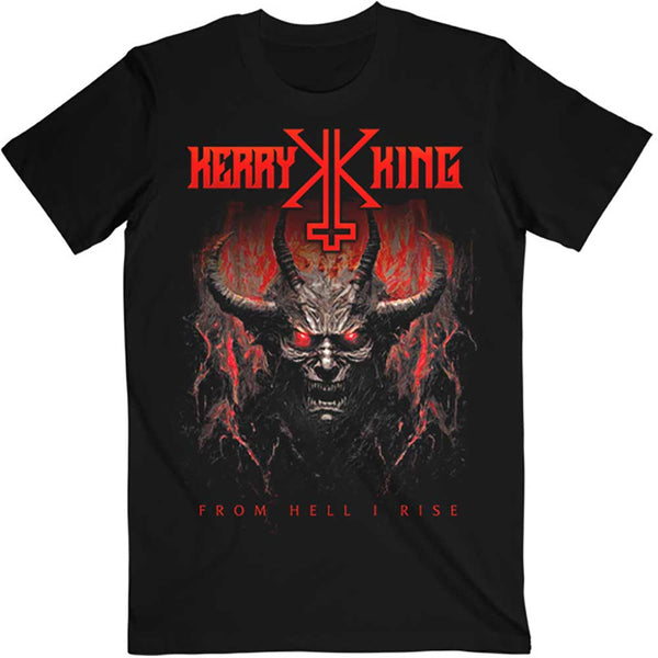 KERRY KING Attractive T-Shirt, From Hell I Rise Cover