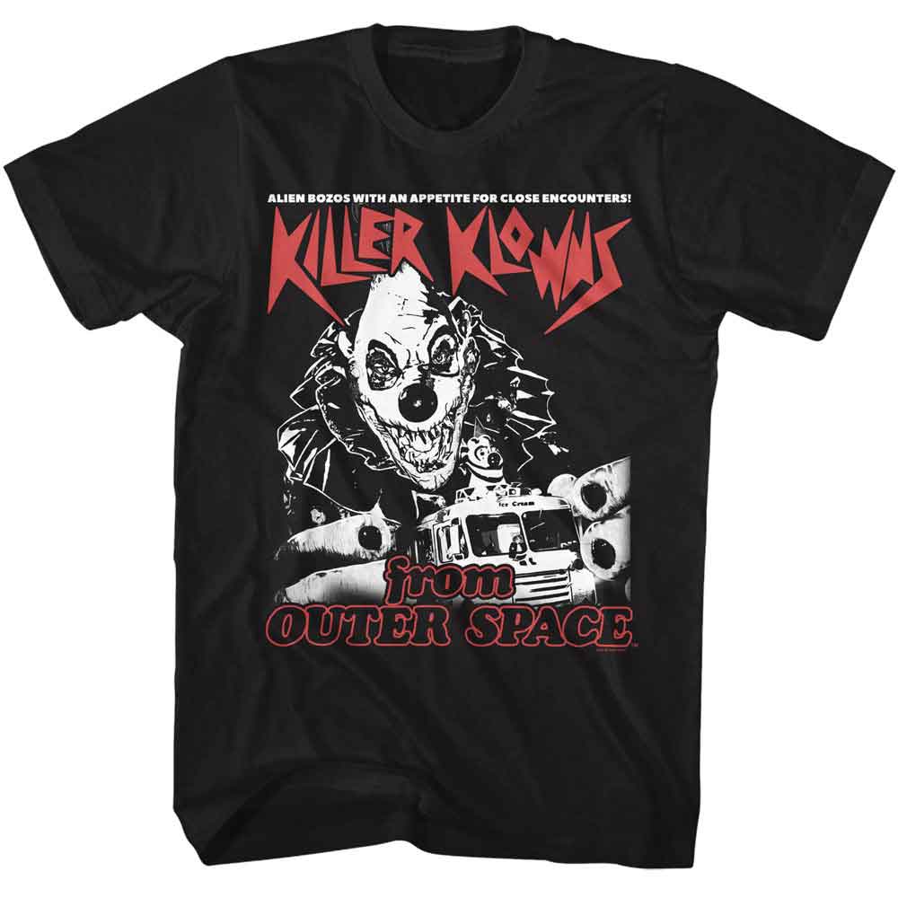 KILLER KLOWNS Eye-Catching T-Shirt, KLOWNZILLA POSTER